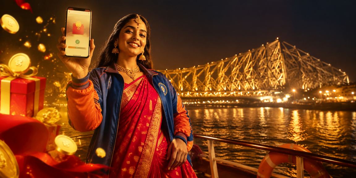 Kolkata Howrah Bridge area bustling with cricket bettors and Aviator players